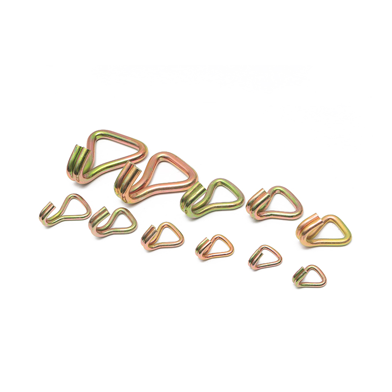 3 polegadas 10ton amarelo zinco Double J Hook Fio pesado Double J Hook