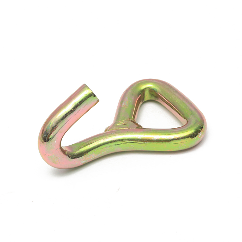 1,5 polegada 3t amarelo zinco j gancho de gancho de gancho J gancho