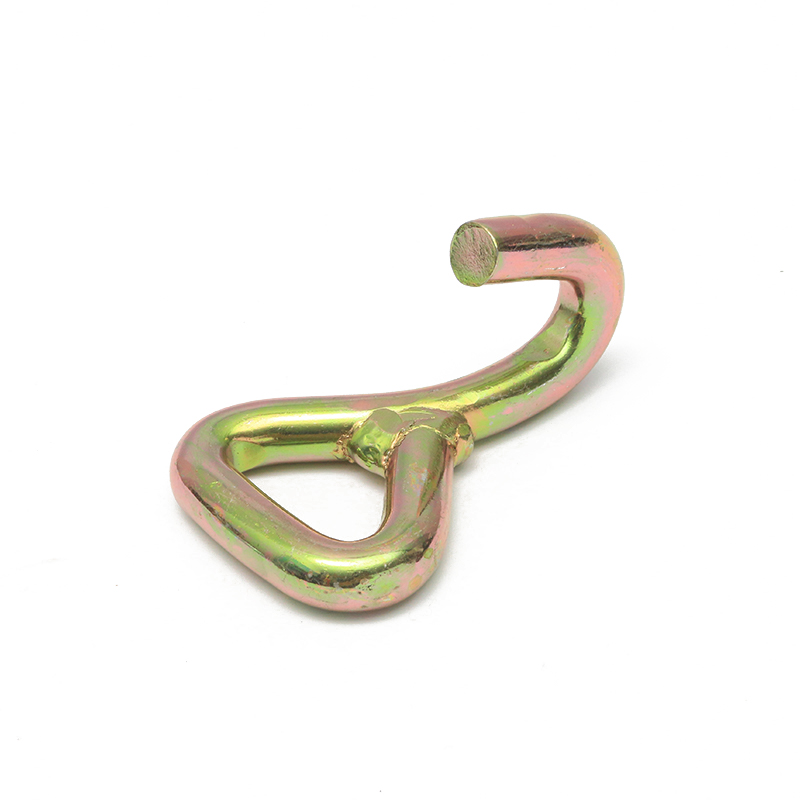 1,5 polegada 3t amarelo zinco j gancho de gancho de gancho J gancho