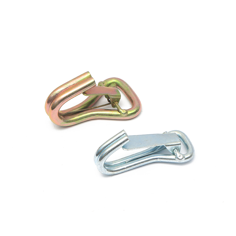 1,5 polegada 2t galvanizou duplo j gancho com gancho de trava