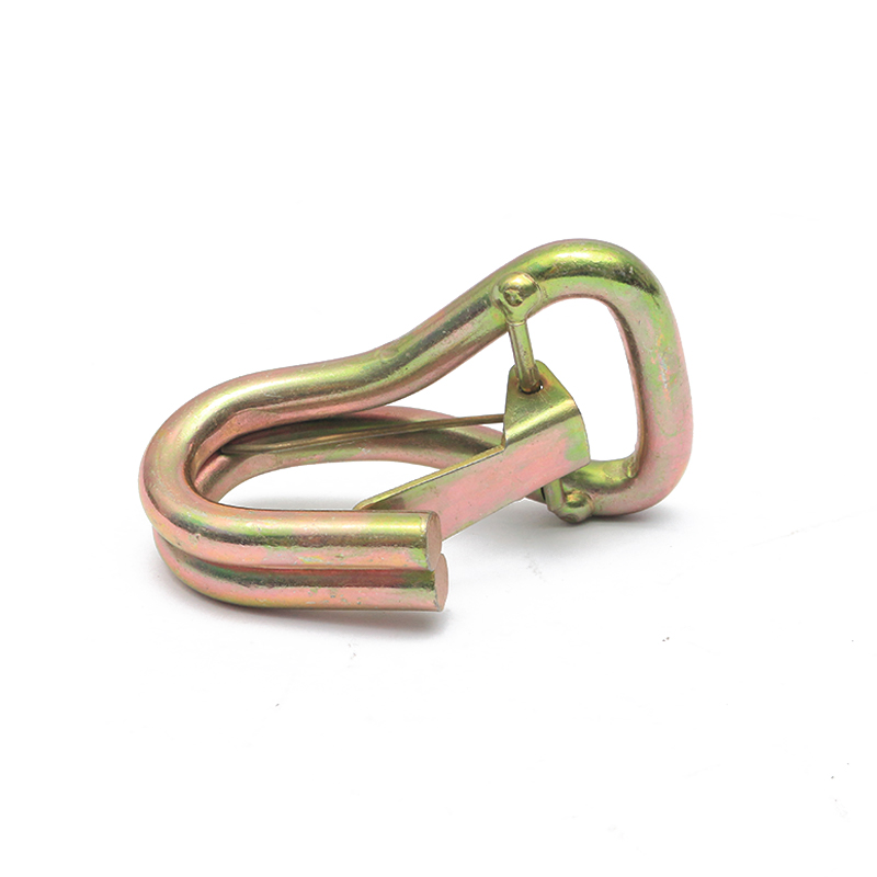 1,5 polegada 2t galvanizou duplo j gancho com gancho de trava