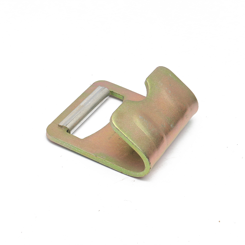 2 polegadas pretas de revestimento eletrônico de metal plana j gancho